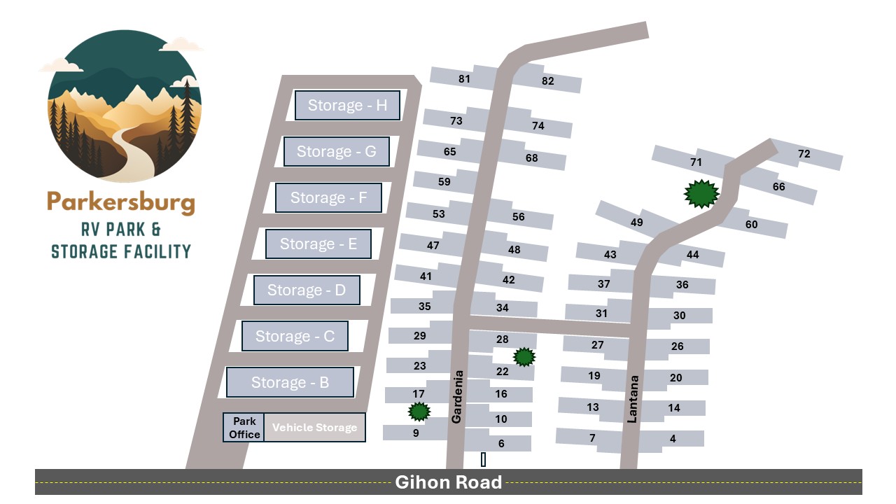 Parkersburg Park Map - 2025-10-31